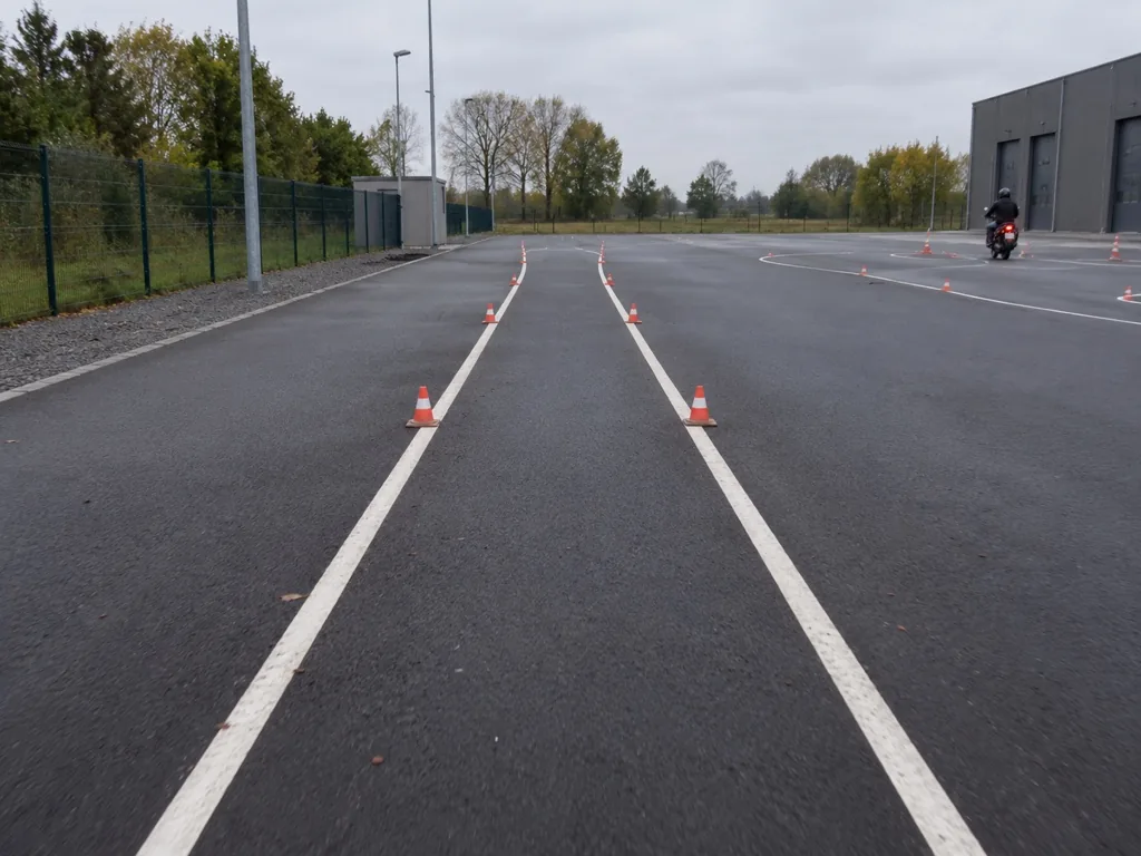 Wat is een fout tijdens het stapvoets rijden?