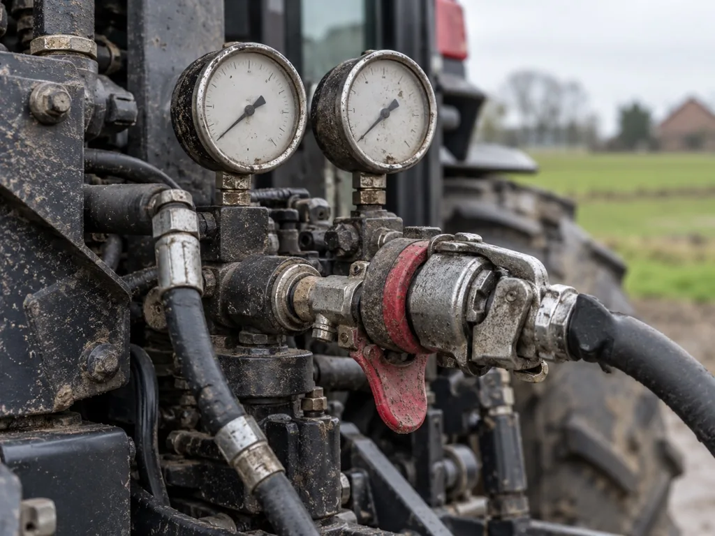 Uw tractor heeft luchtremmen. Wat controleert u voor u vertrekt?