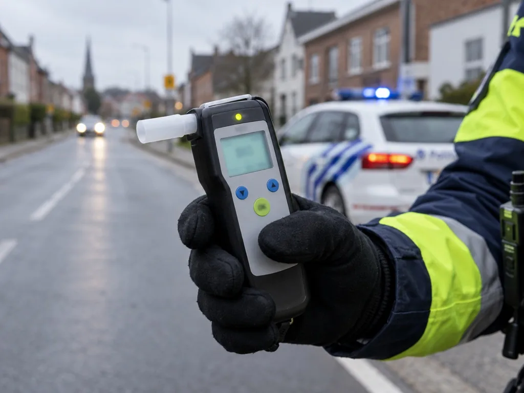 Display van een ademtestapparaat.